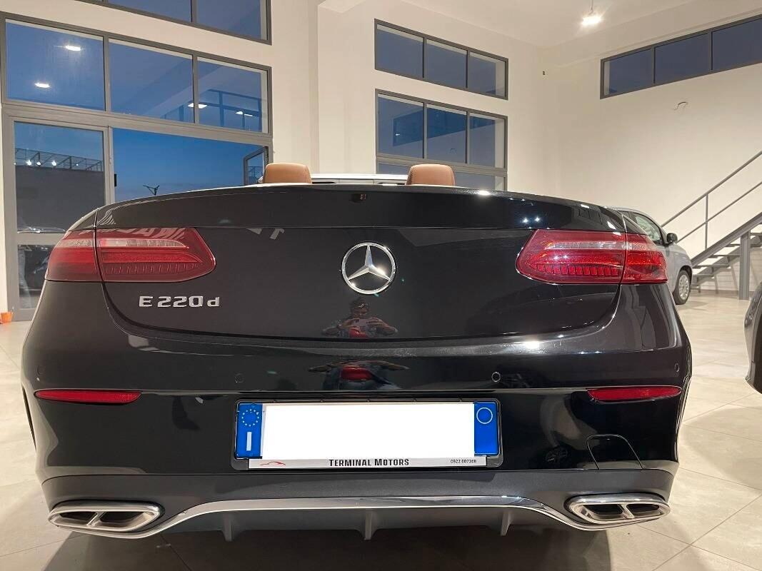 Mercedes-benz E 220 d Auto Cabrio Premium AMG, luci ambient.