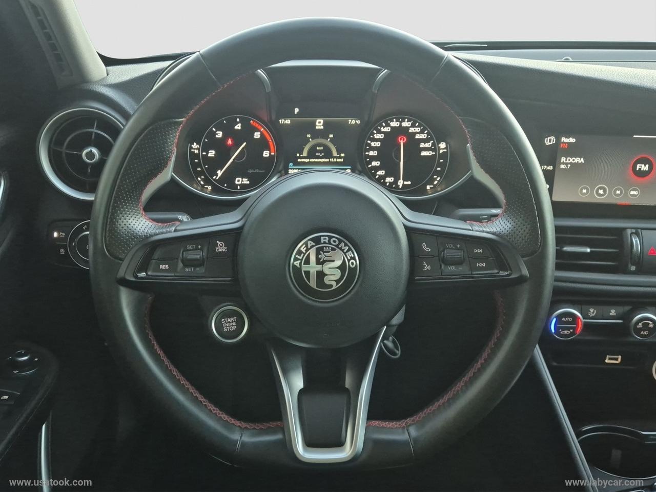 ALFA ROMEO Giulia 2.2 TD 160 CV AT8 Sprint ROSSO EDIZIONE ALFA ROMEO GIULIA 2.2 TD ROSSO EDIZIONE