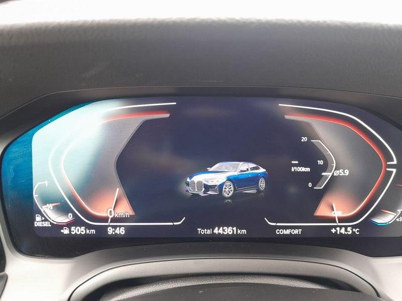 BMW Serie 4 G26 2021 Gran Coupe 420d Gran Coupe mhev 48V Msport auto