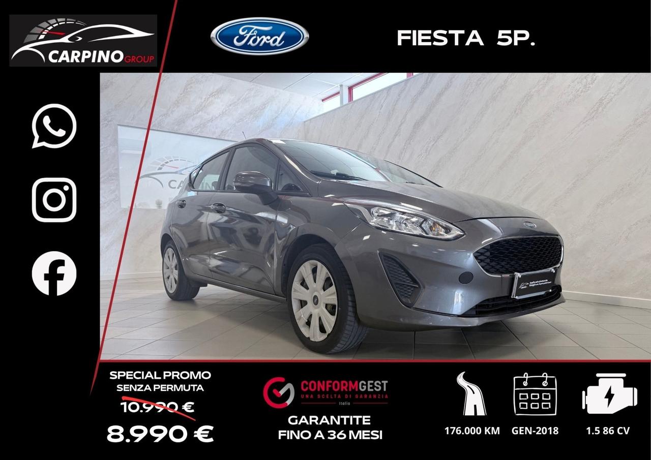 Ford Fiesta 1.5 TDCi 5 porte Plus