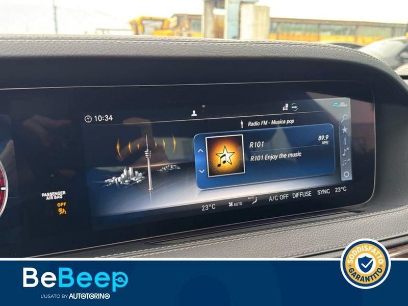 Mercedes-Benz Classe S S 500 PREMIUM PLUS LUNGA AUTO