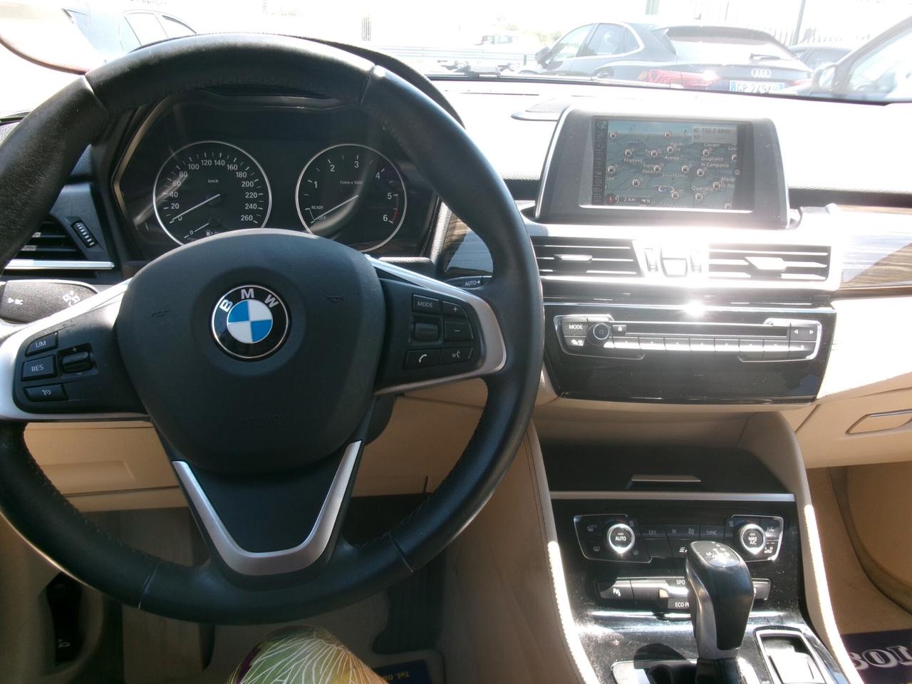 BMW 218 D 2.0 150CV ACTIVE TOURER LUXURY AUTOMATICA/NAVI/PDC 127000 KM