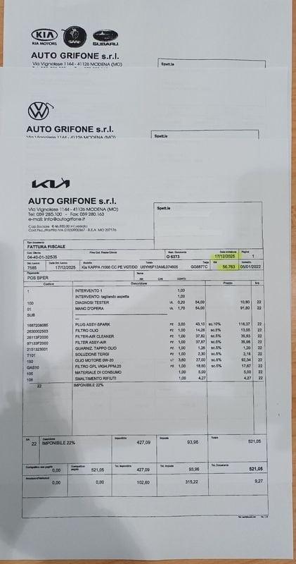 Kia Xceed XCeed 1.0 t-gdi High Tech Gpl 117cv KM CERTIFCATI