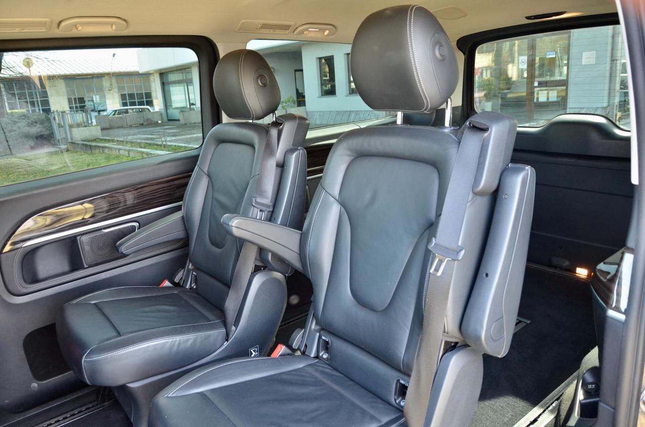 MERCEDES-BENZ V 250d PREMIUM 4MATIC 190cv AUTO, UFF ITALIANA, HI-FI BURMESTER, 360°, PELLE. PORTE AUTOMATICHE, PERMUTE