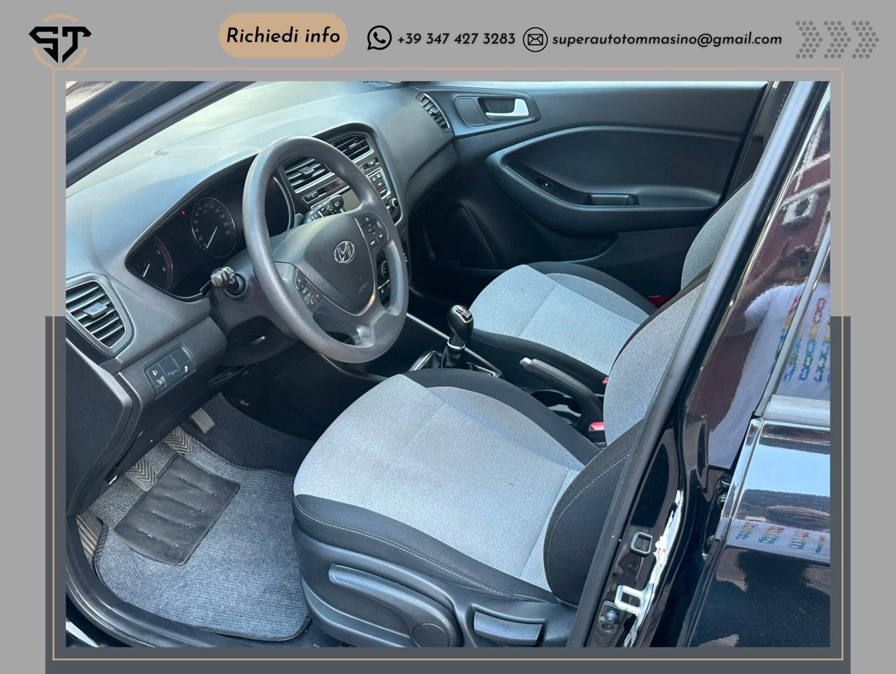 Hyundai i20 1.1 CRDi 75 CV 5 porte KM 84.000 Certificati