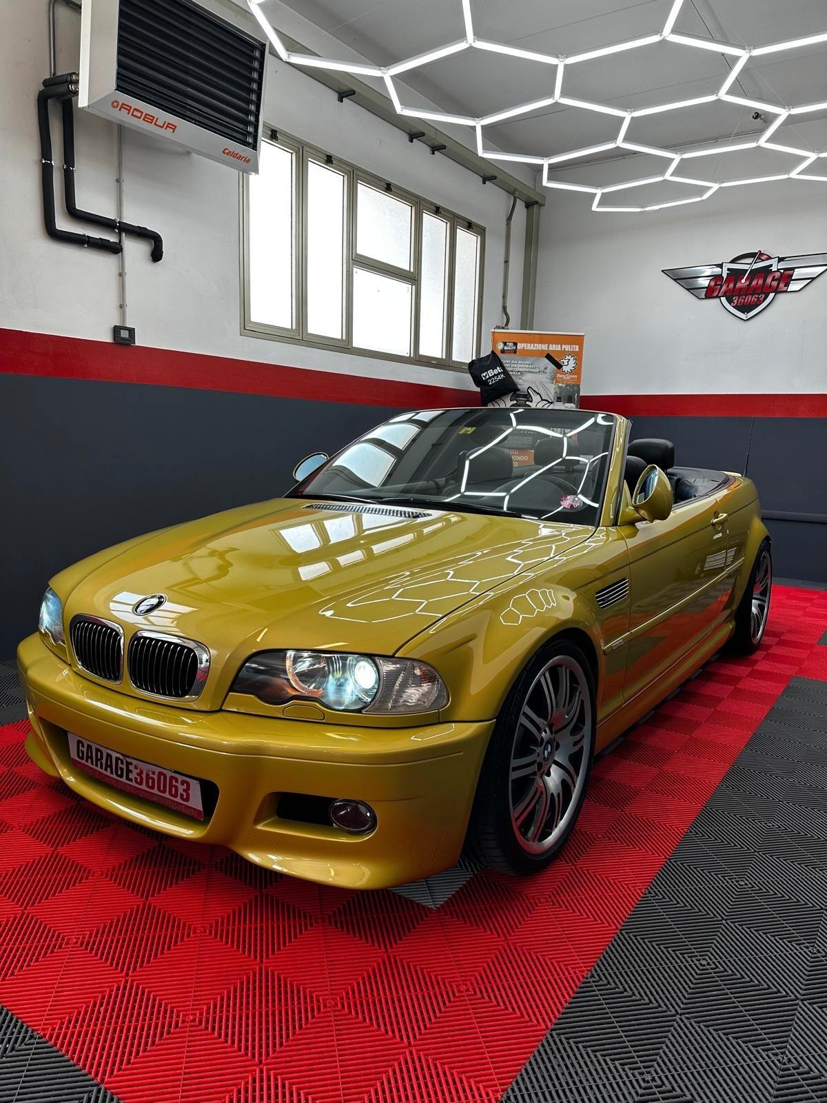 Bmw M3 e46 cabrio manuale