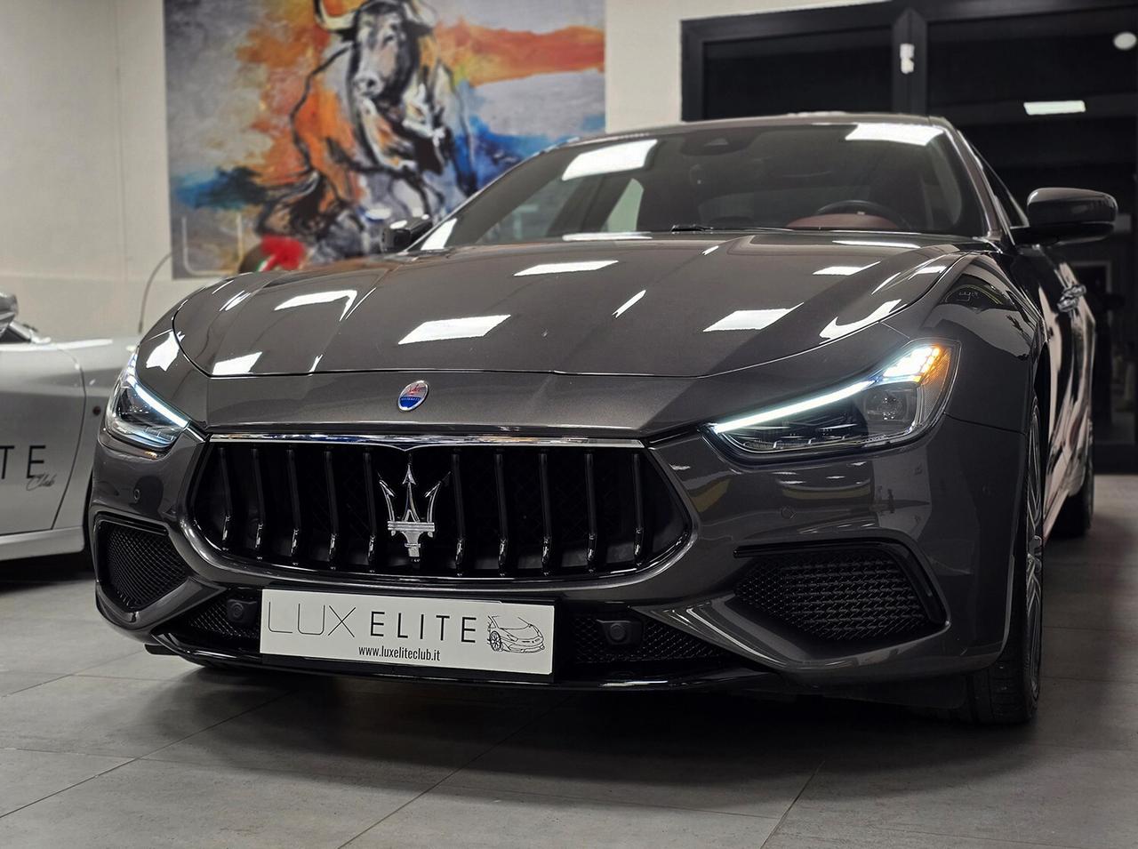 MASERATI GHIBLI GRANSPORT SOFT CLOSE_FULL LED_TETTO_PALETTE F1!!