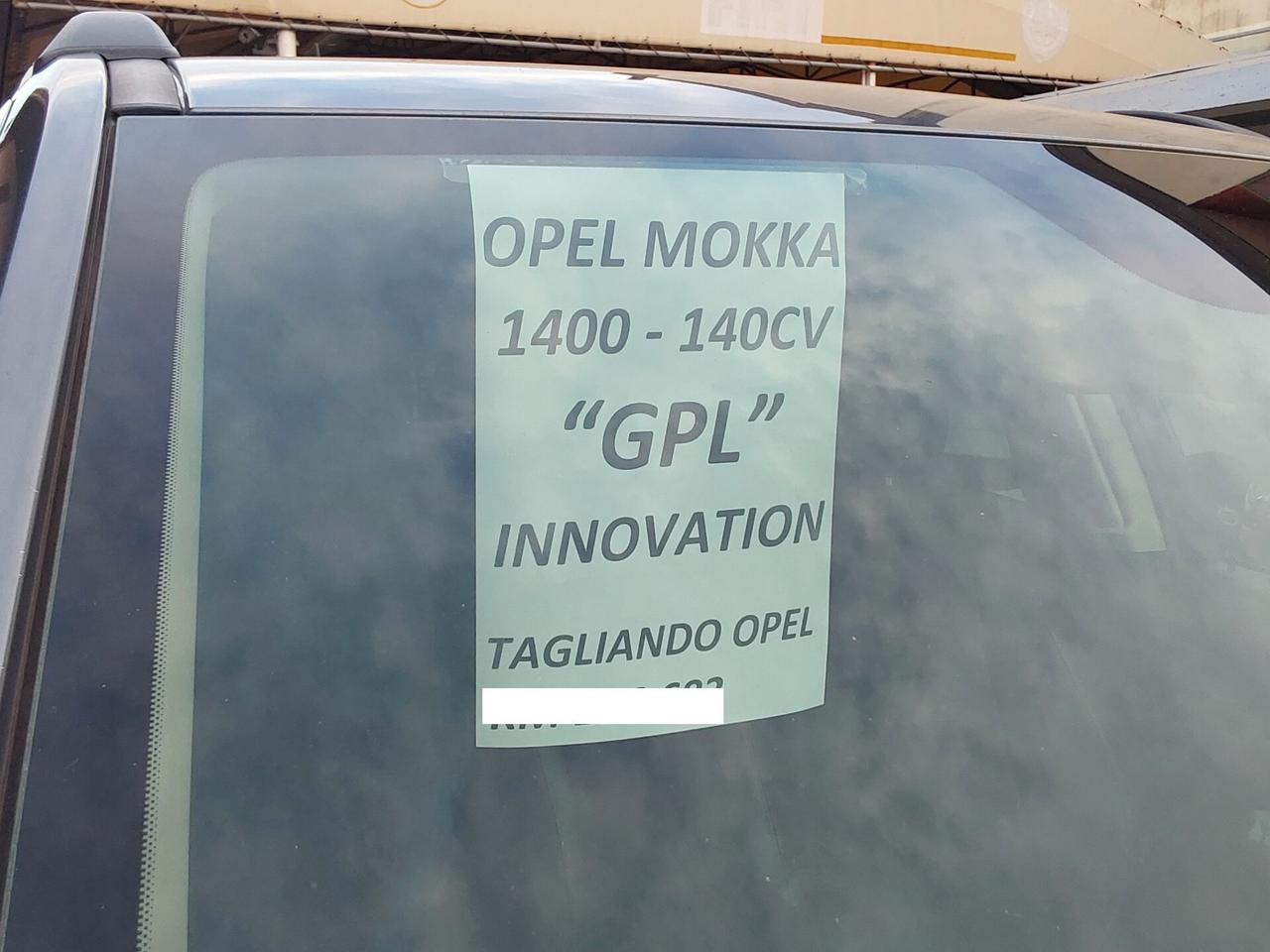 Opel Mokka X 1.4 Turbo GPL Tech 140CV 4x2 Innovation