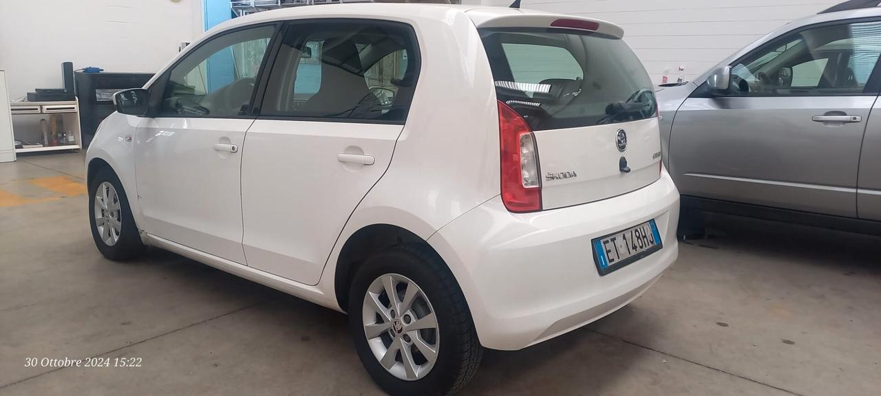 Skoda Citigo 1.0 50kW 5 porte Metano 10-2013