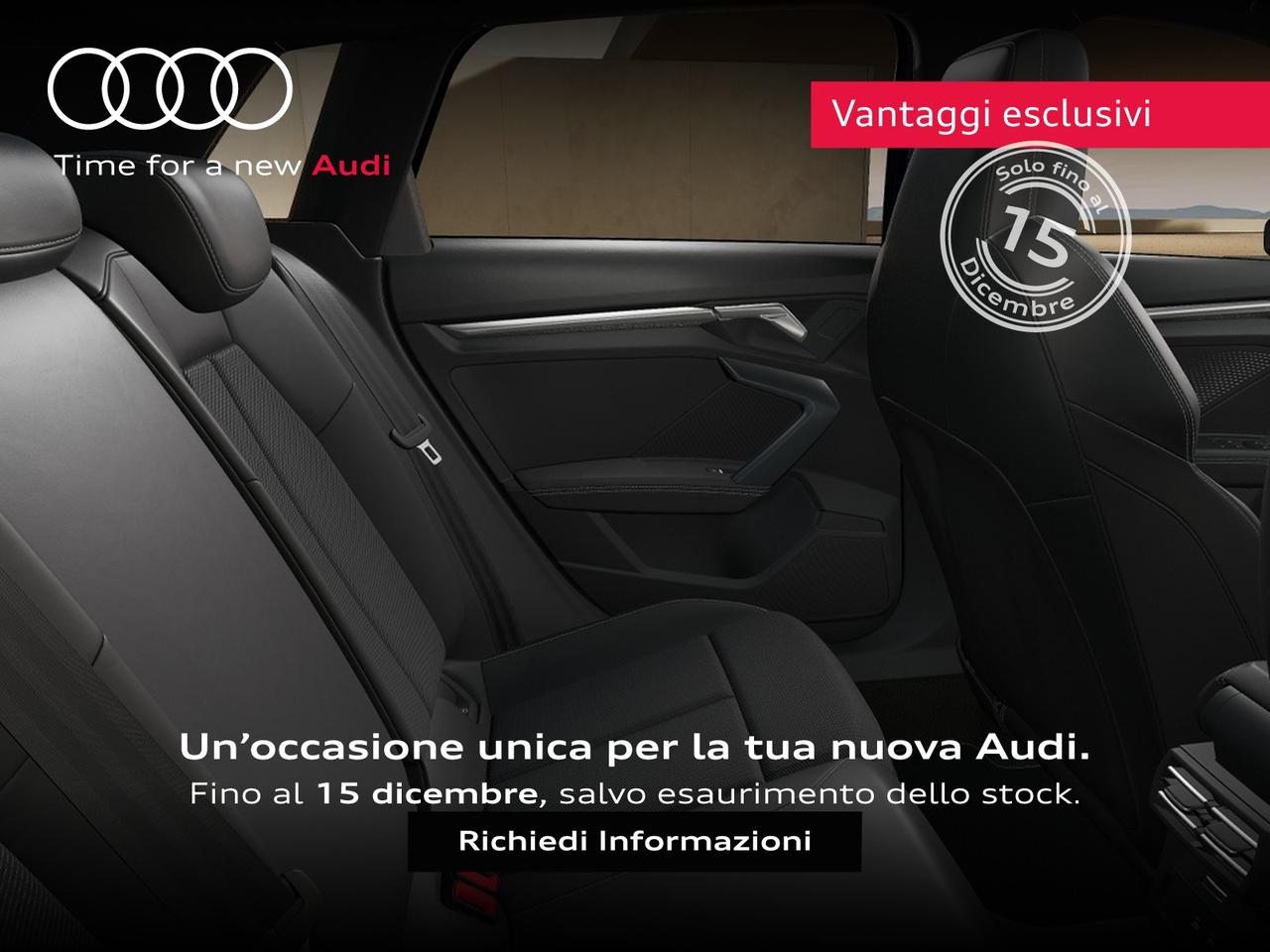 Audi A3 allstreet 2.0 tdi identity contrast 150cv s-tronic