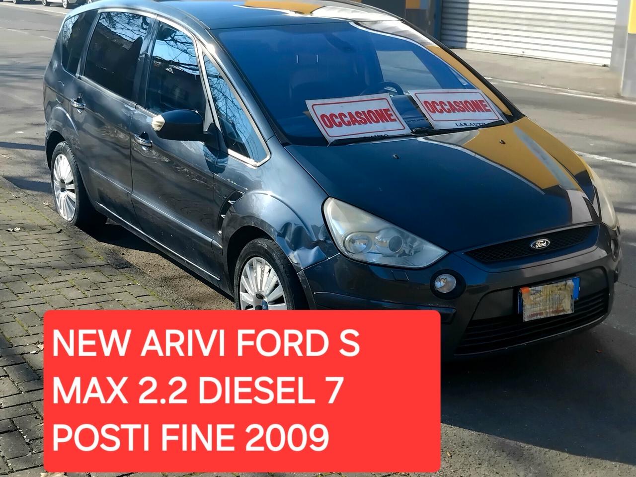 Ford S-Max 2.2 TDCi 175CV Titanium DPF 7 POSTI A 2.299 EURO