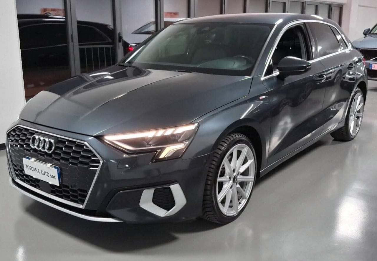 Audi A3 SPB 35 TFSI S line edition Fari full led