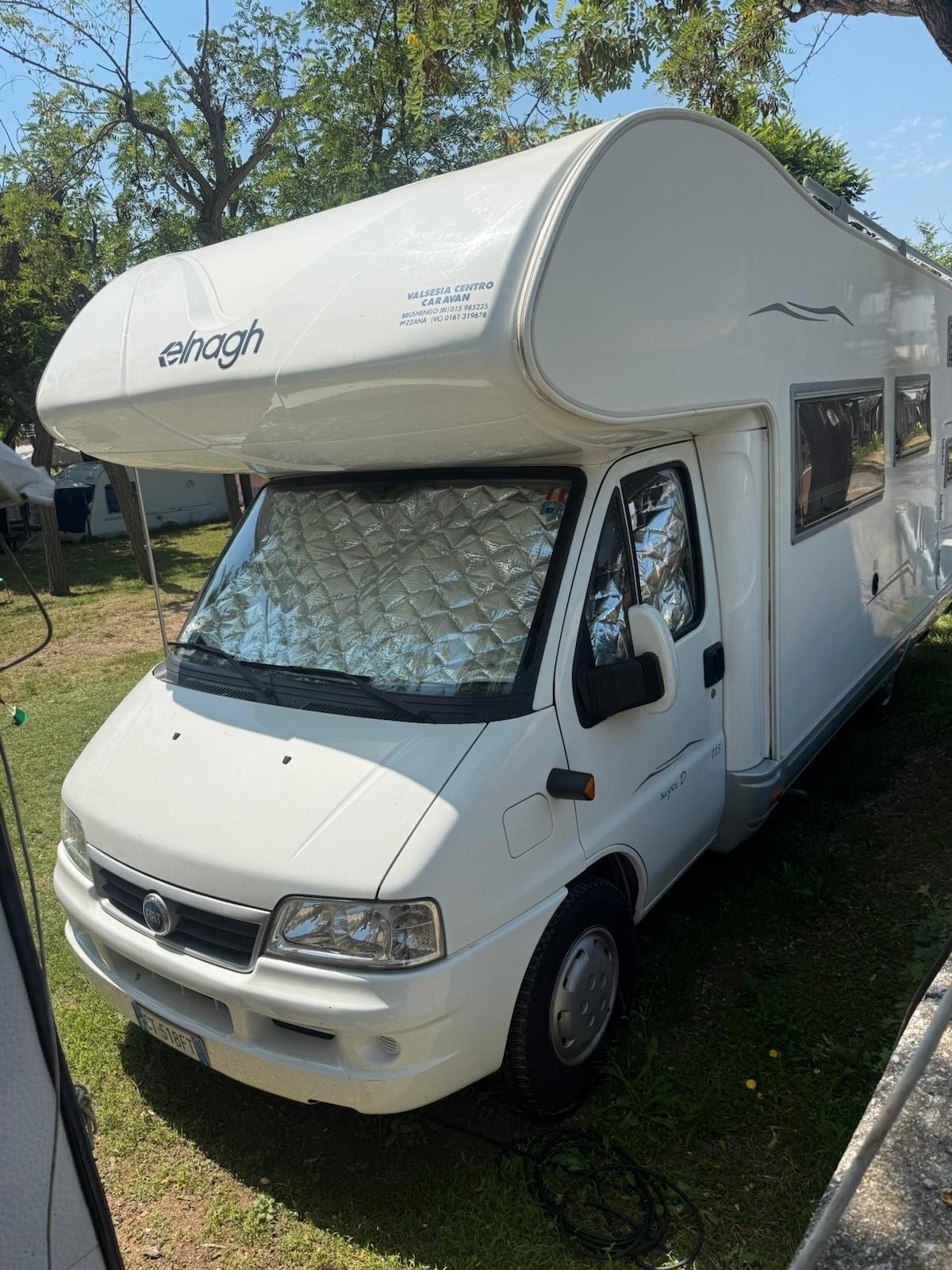 Fiat Ducato 2.8 145cv allestimento Elnagh 7 posti