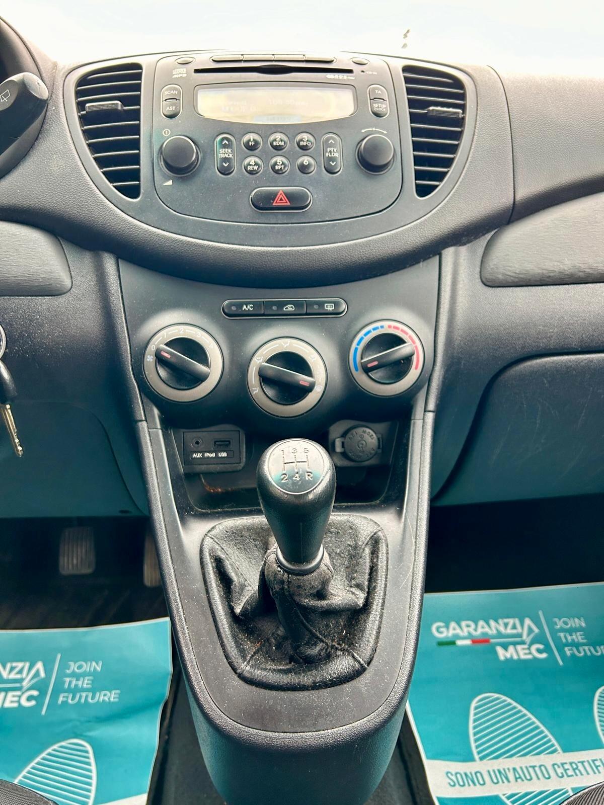 Hyundai i10 1.1 12V Classic Plus - ok neopatentato