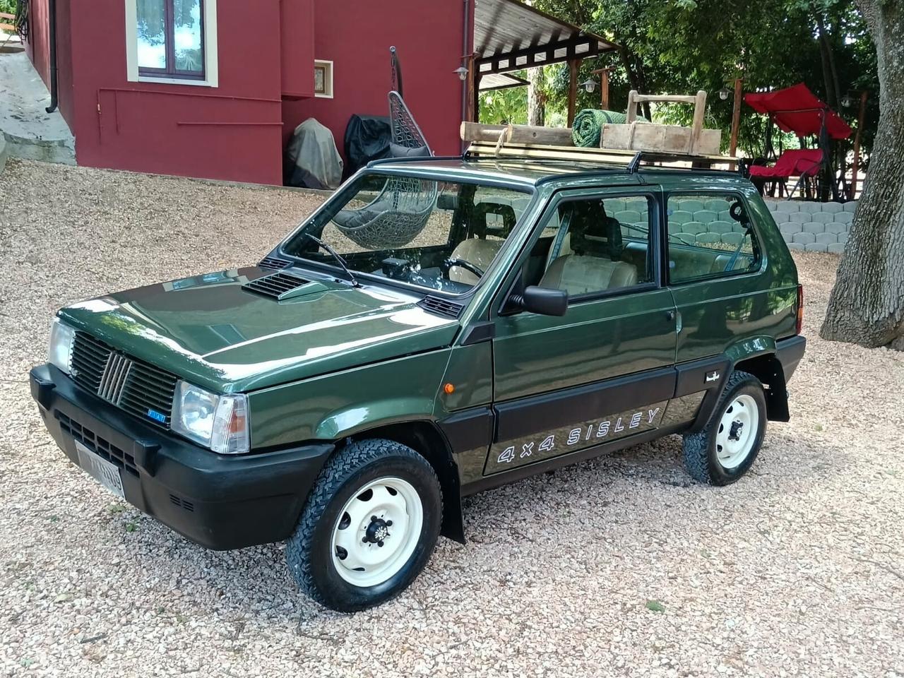Fiat Panda 1000 4x4 Sisley + Carrello in tinta carrozzeria
