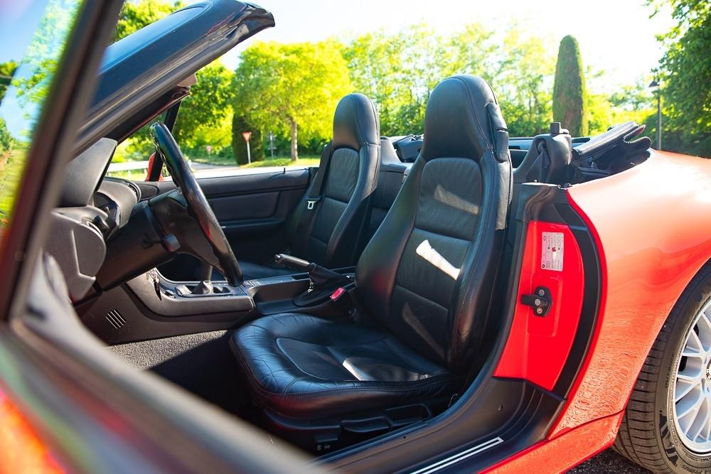 Bmw Z3 1.8 cat Roadster HELL ROT CERTIFICATA