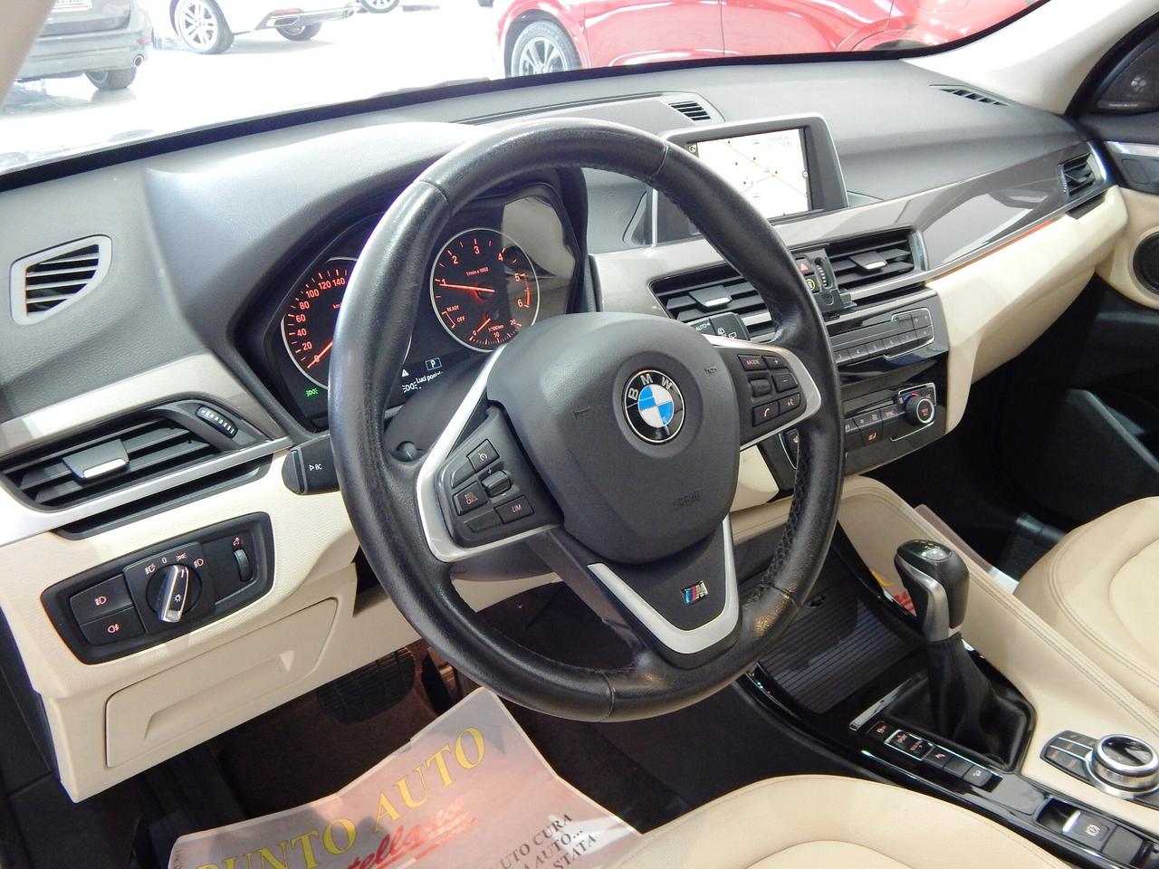 BMW X1 xdrive20d xLine Aut. TETTO-NAVI-PELLE-PARK-XENON