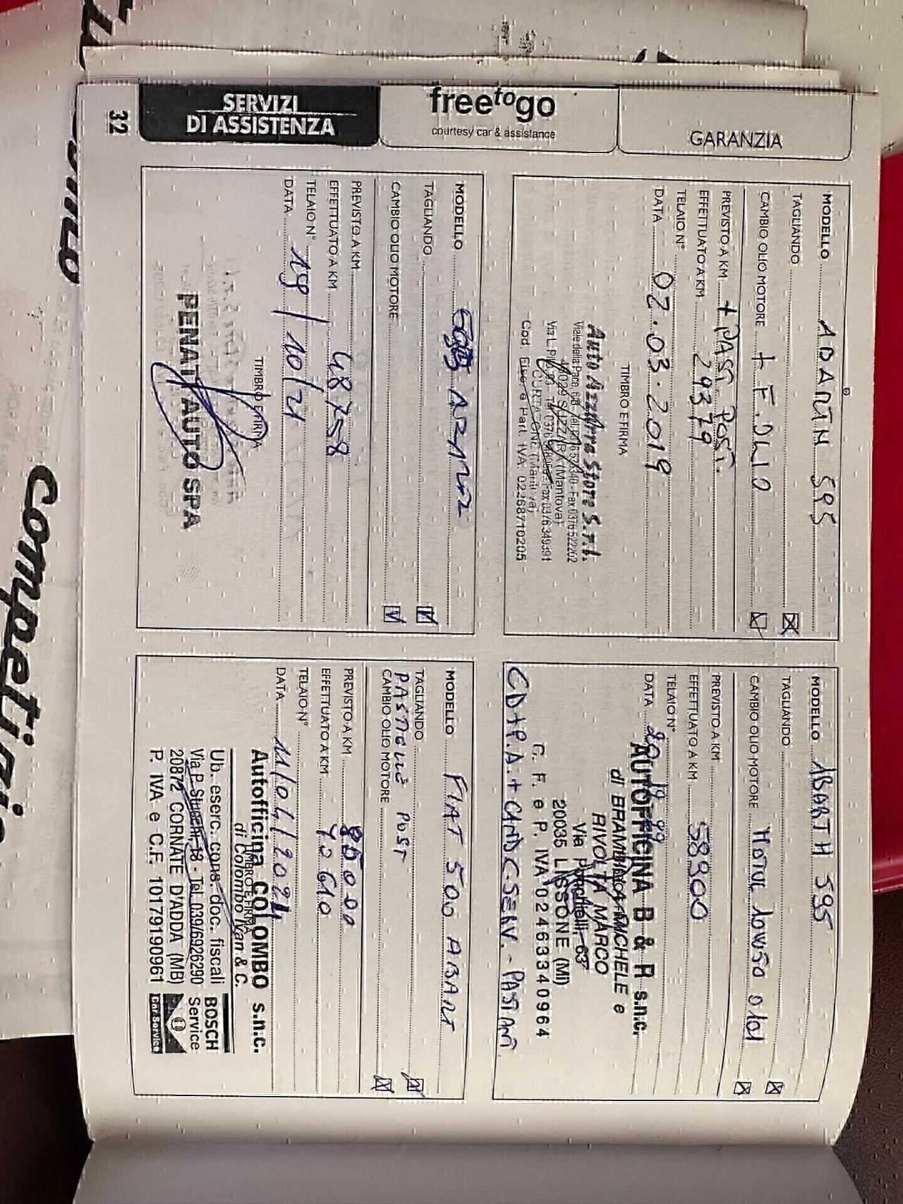 Abarth 595 C 1.4 Turbo T-Jet 160 CV Turismo CABRIOLET