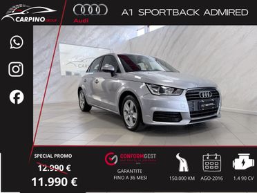 Audi A1 SPB 1.4 TDI Admired