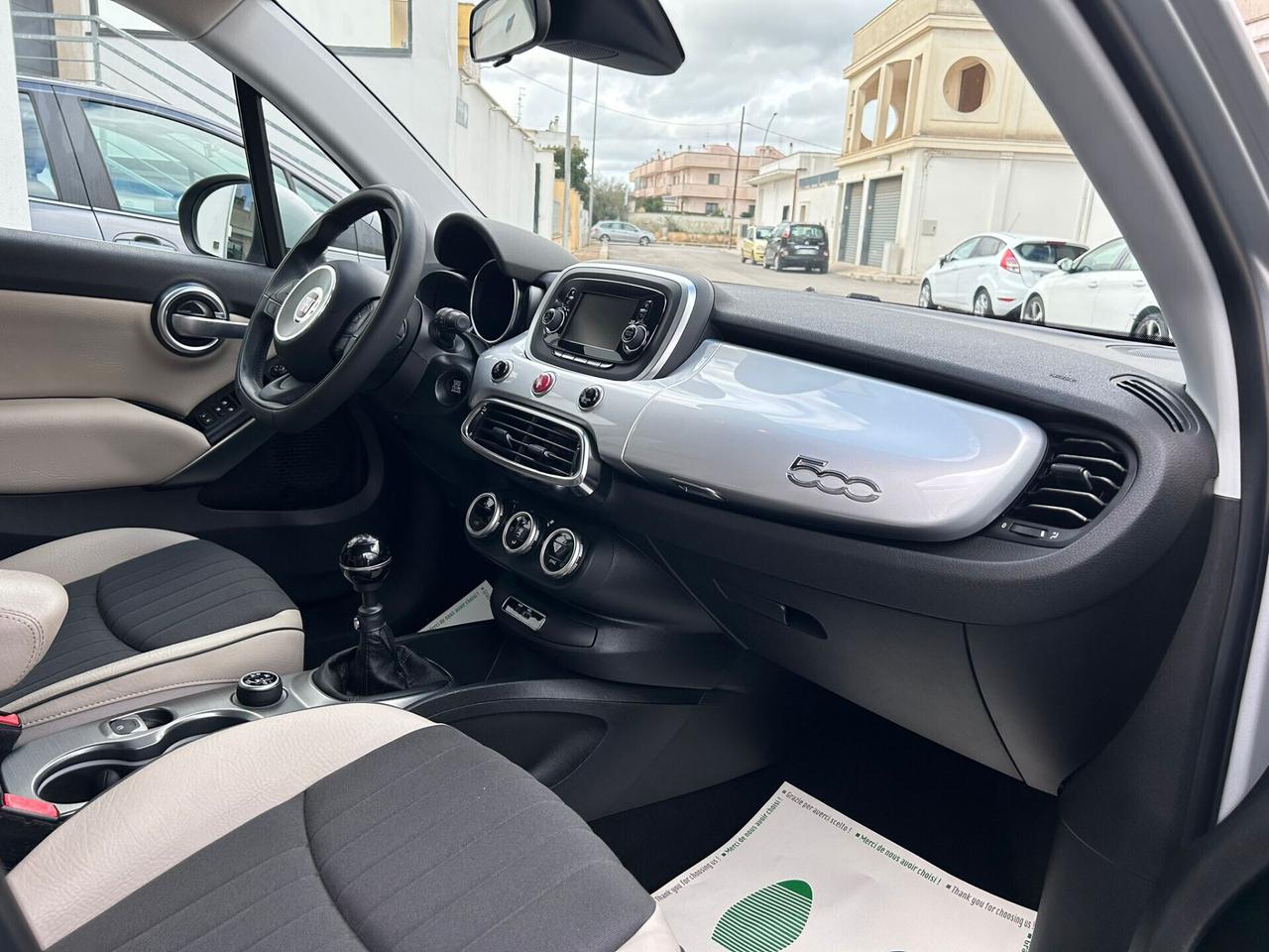 Fiat 500X 1.6 MJ 120Cv LOUNGE NAVI/PELLE-2015