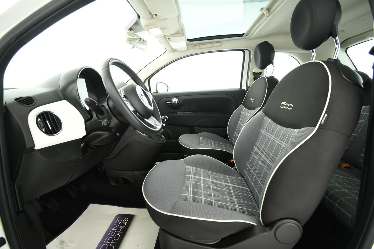 FIAT 500 1.2 Lounge easypower Gpl 69cv TETTO PANO+LED+NEOPATENTATI