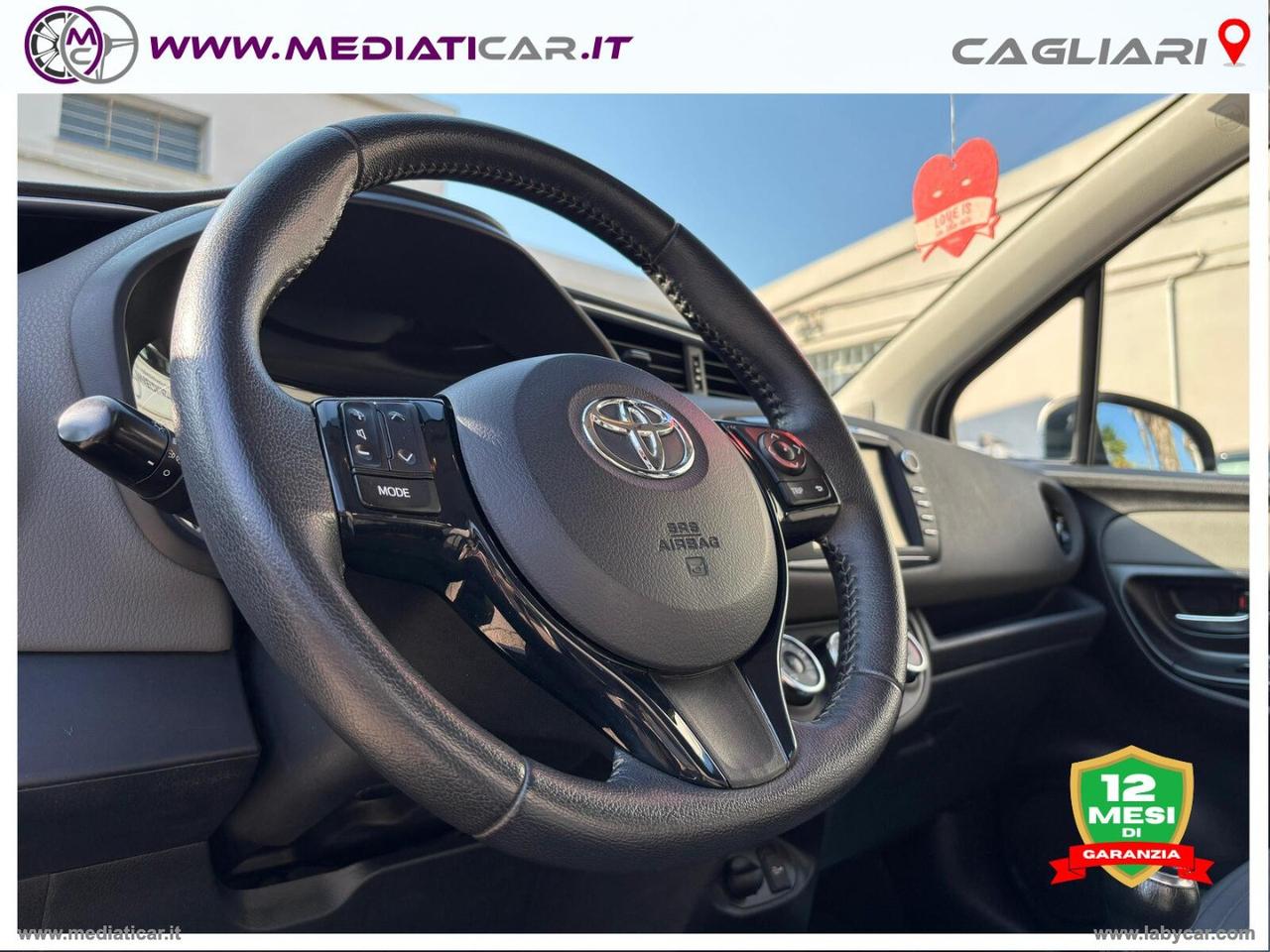 TOYOTA Yaris 1.0 72 CV 5p. Lounge