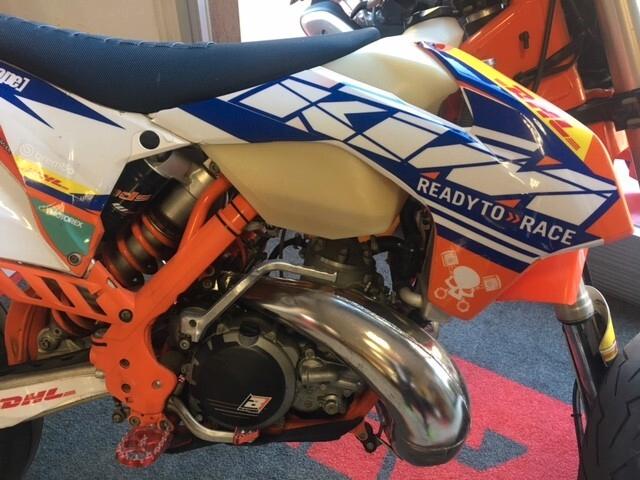 Ktm 250 EXC OMOLOGATA DA ENDURO A MOTARD