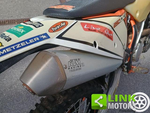 KTM EXC 250 F EXC 250 F ENC 250 F VERSIONE A