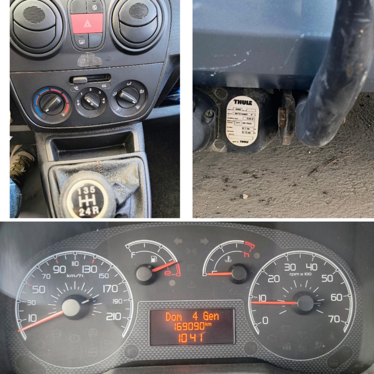 Fiat Qubo 1.3 MJT 75 CV Dynamic clima gancio traino