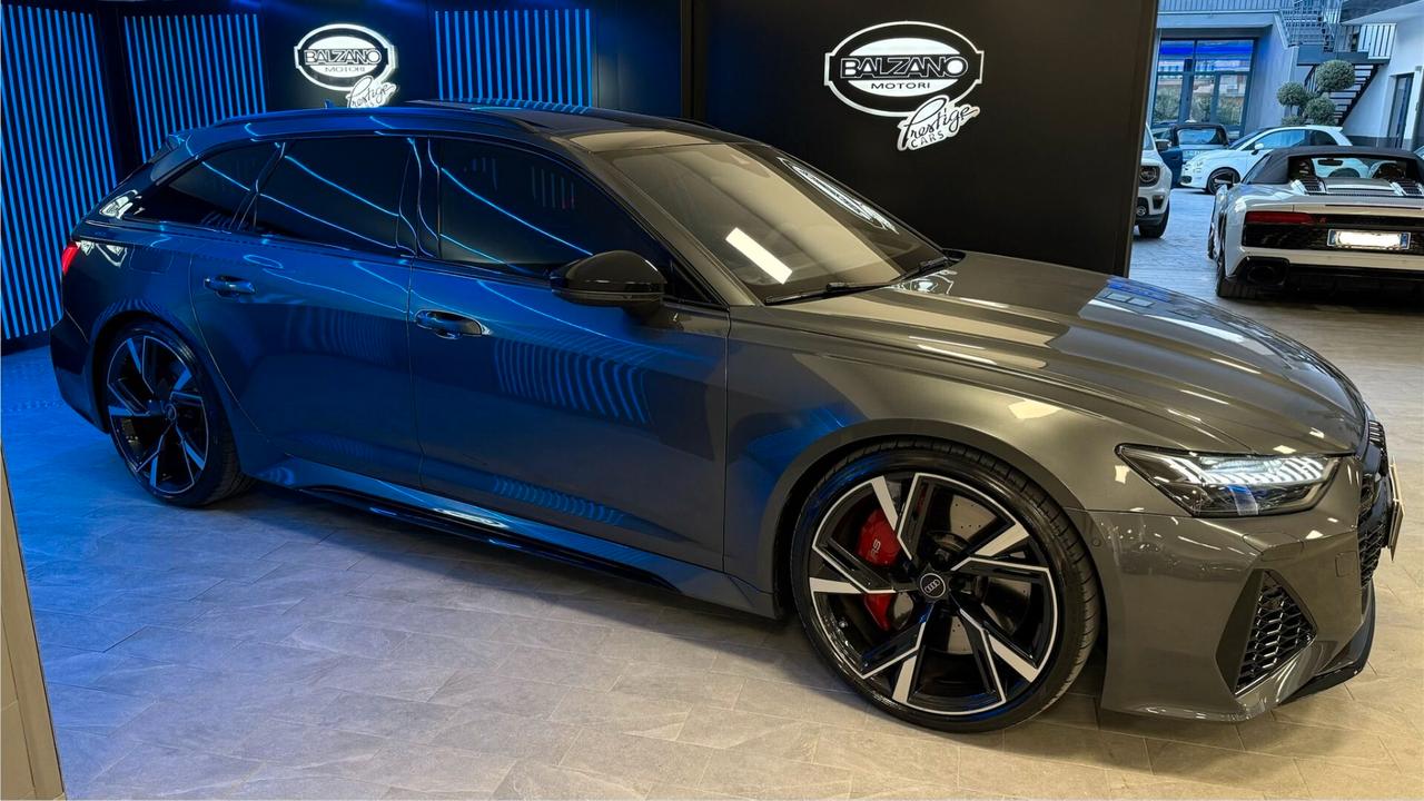 AUDI RS6 AVANT 4.0 TFSI V8 QUATTRO 2020 TETTO APRIBILE