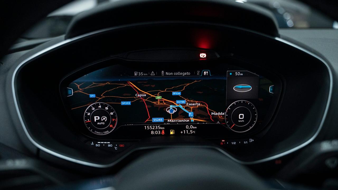 Audi TT COUPE' 1,8 TFSI S LINE TRONIC 19" XENO PELLE VIR