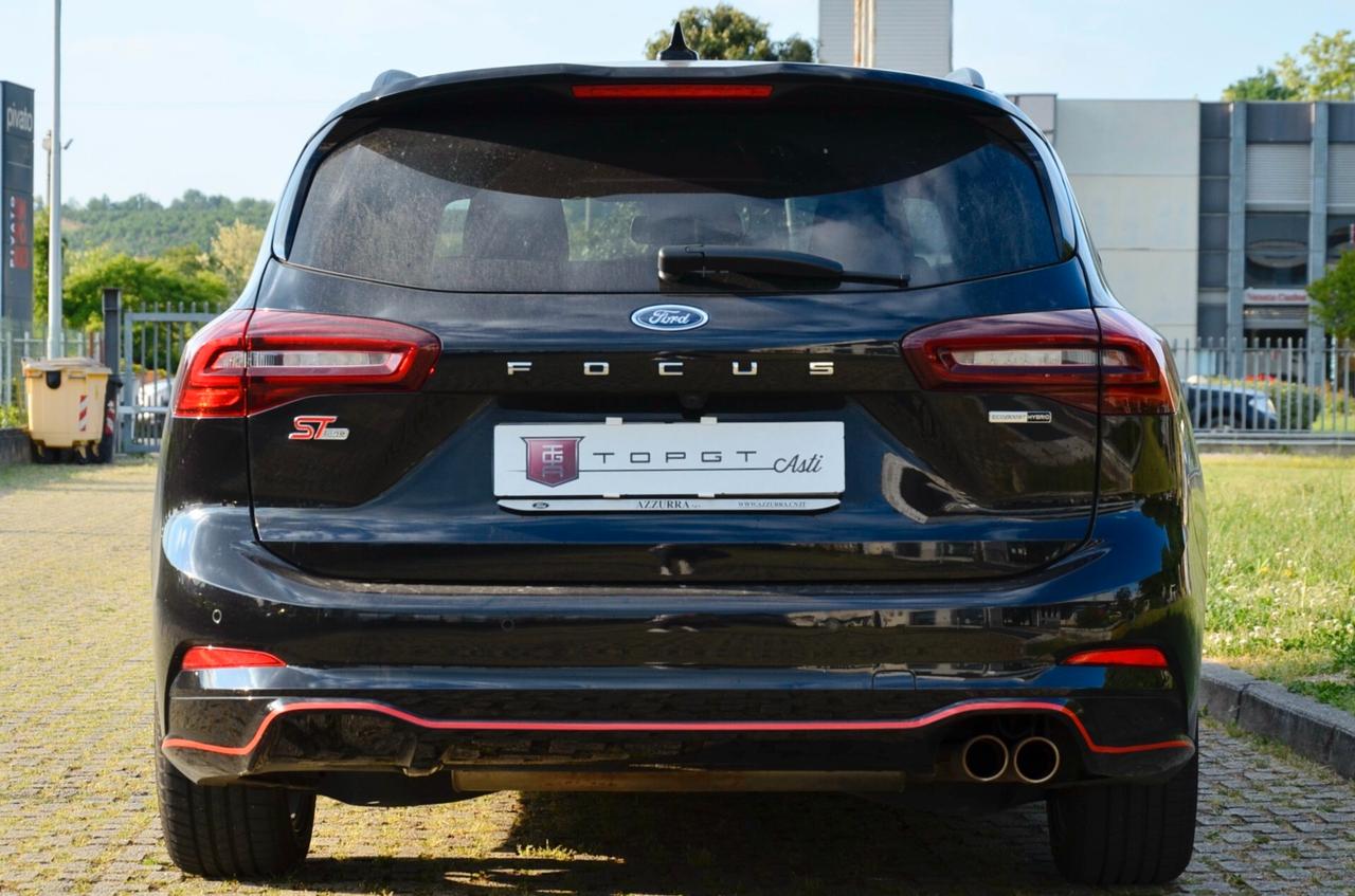 FORD FOCUS SW 1.0 t ECOBOOST HYBRID ST-LINE X 155cv AUTO, UNICOPROPRIETARIO, UFF ITALIANA, SERVICE FORD, EURO 6D, FULL LED, RETROCAMERA, PERMUTE