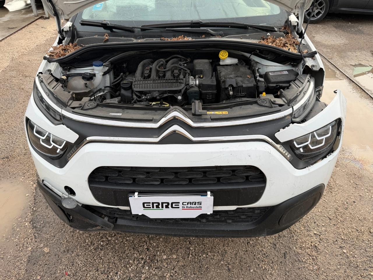 CITROEN C3 2022 1.2 BENZINA 83 CV *SINISTRATA