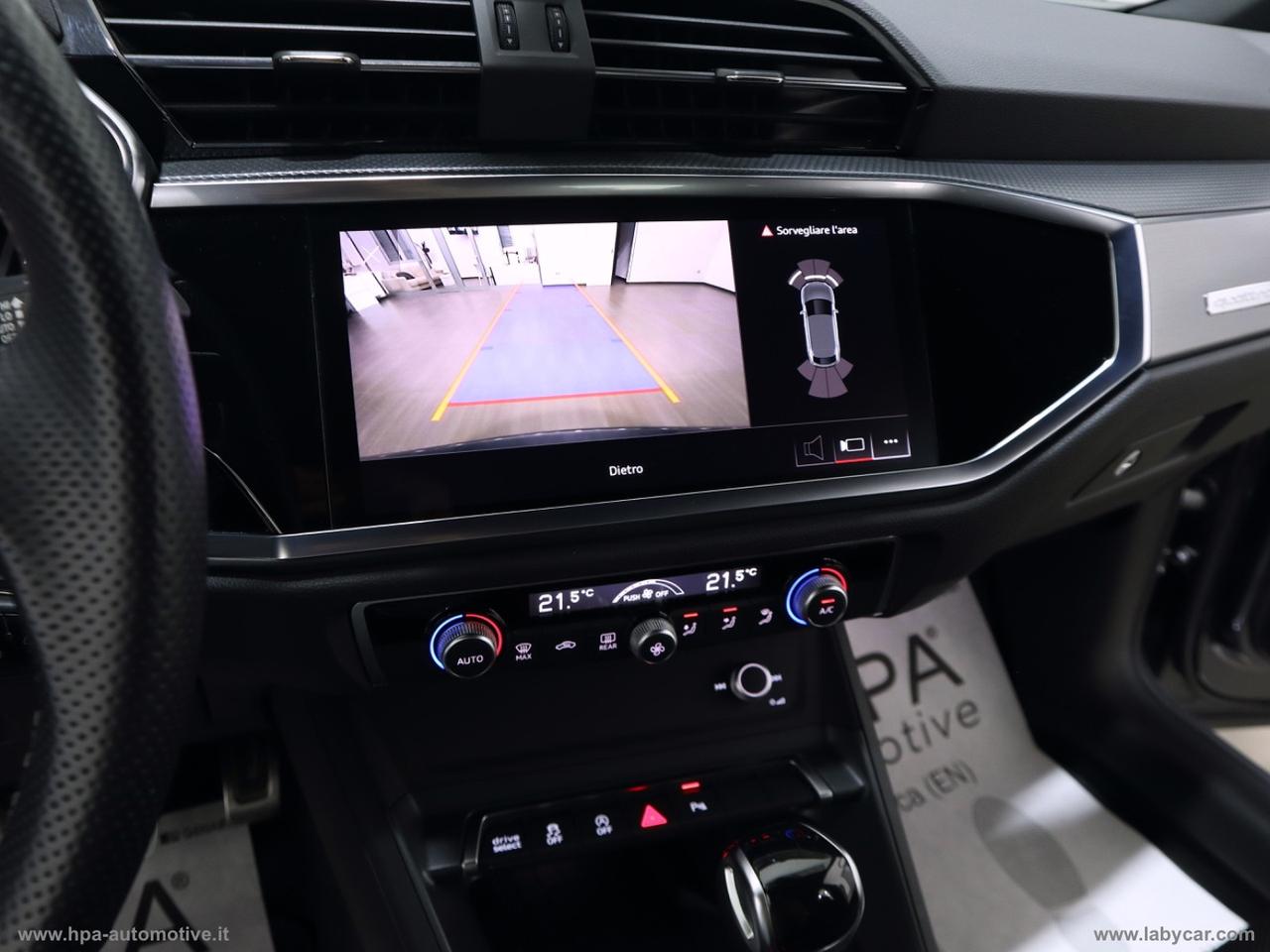 AUDI Q3 SPORTBACK 2.0TDI 200CV S-tronic S-LINE NAVI MATRIX LED PELLE QUATTRO RETROCAMERA