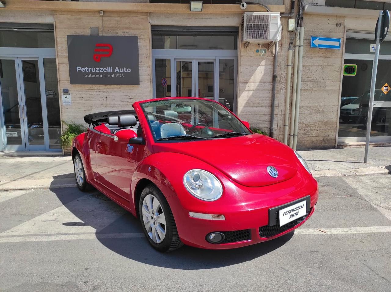 VW NEW BEETLE CABRIO 1.4 UNICO PROPRIETARIO/KMCERT