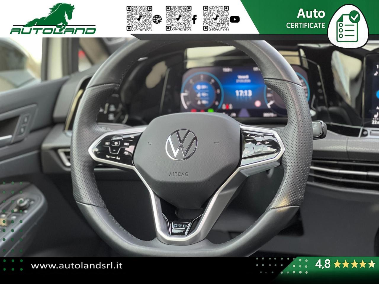 Volkswagen Golf GTD 2.0 tdi GTD 200cv dsg Tetto*DDC*IQ LIGHT*FULL