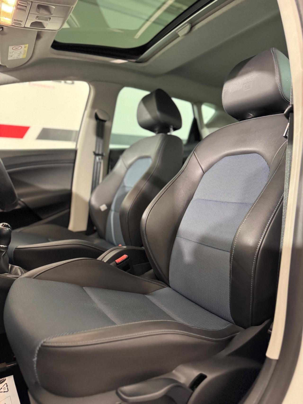 Seat Ibiza 1.4 TDI 75 CV CR 5p. Style TETTO APRIBILE - NEOPATENTATI - APPLE CARPLAY E ANDROID AUTO
