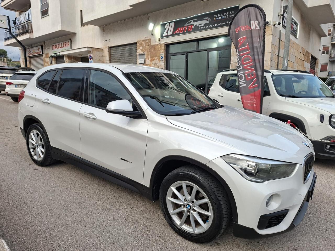 Bmw X1 sDrive18d Advantage * Navi * Full * Bianco Perlato * Garantito 12 Mesi