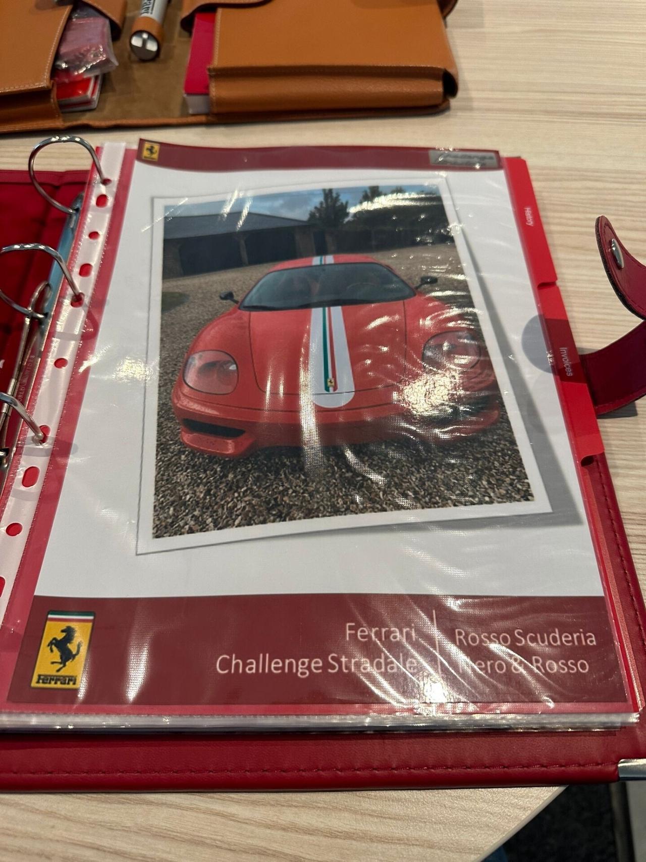 FERRARI 360 MODENA F1 CHALLENGE STRADALE SEDILI RACING FULL HISTORY VETTURA PER COLLEZIONISTI IVA ESPOSTA NETTO EXPORT 250.000