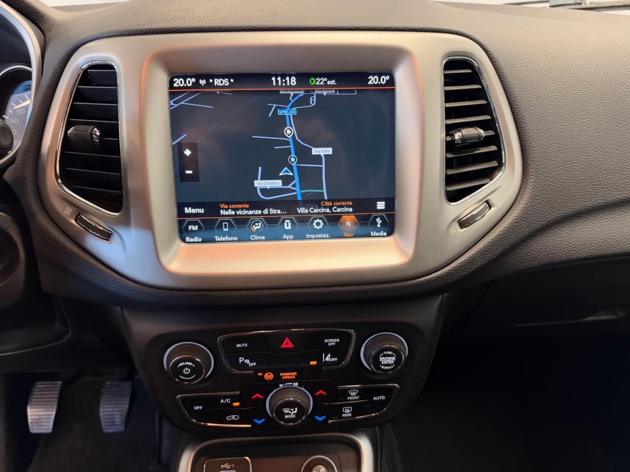 Jeep Compass 1.6 Multijet II 2WD S XENON PELLE NAVI KILOMETRI CERTIFICATI