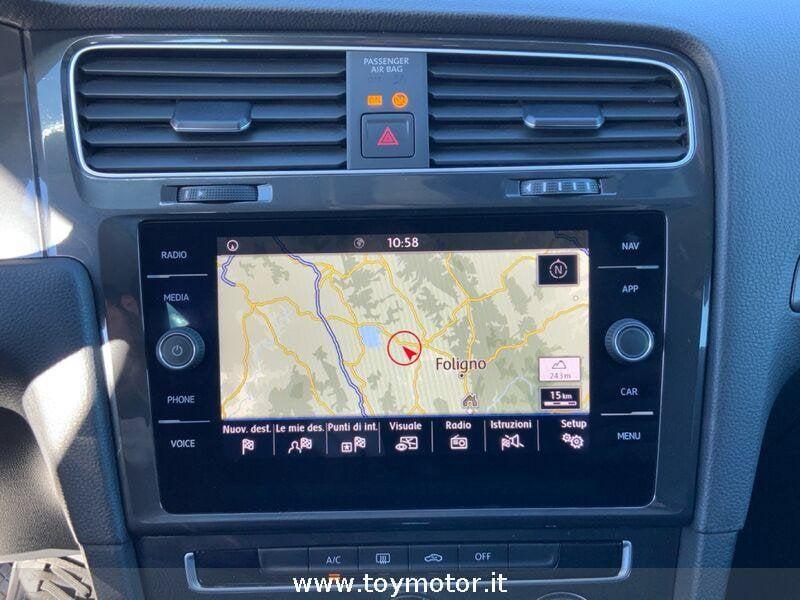 Volkswagen Golf 7ª serie 1.6 TDI 115 CV DSG 5p. Executive BlueMotion Technology