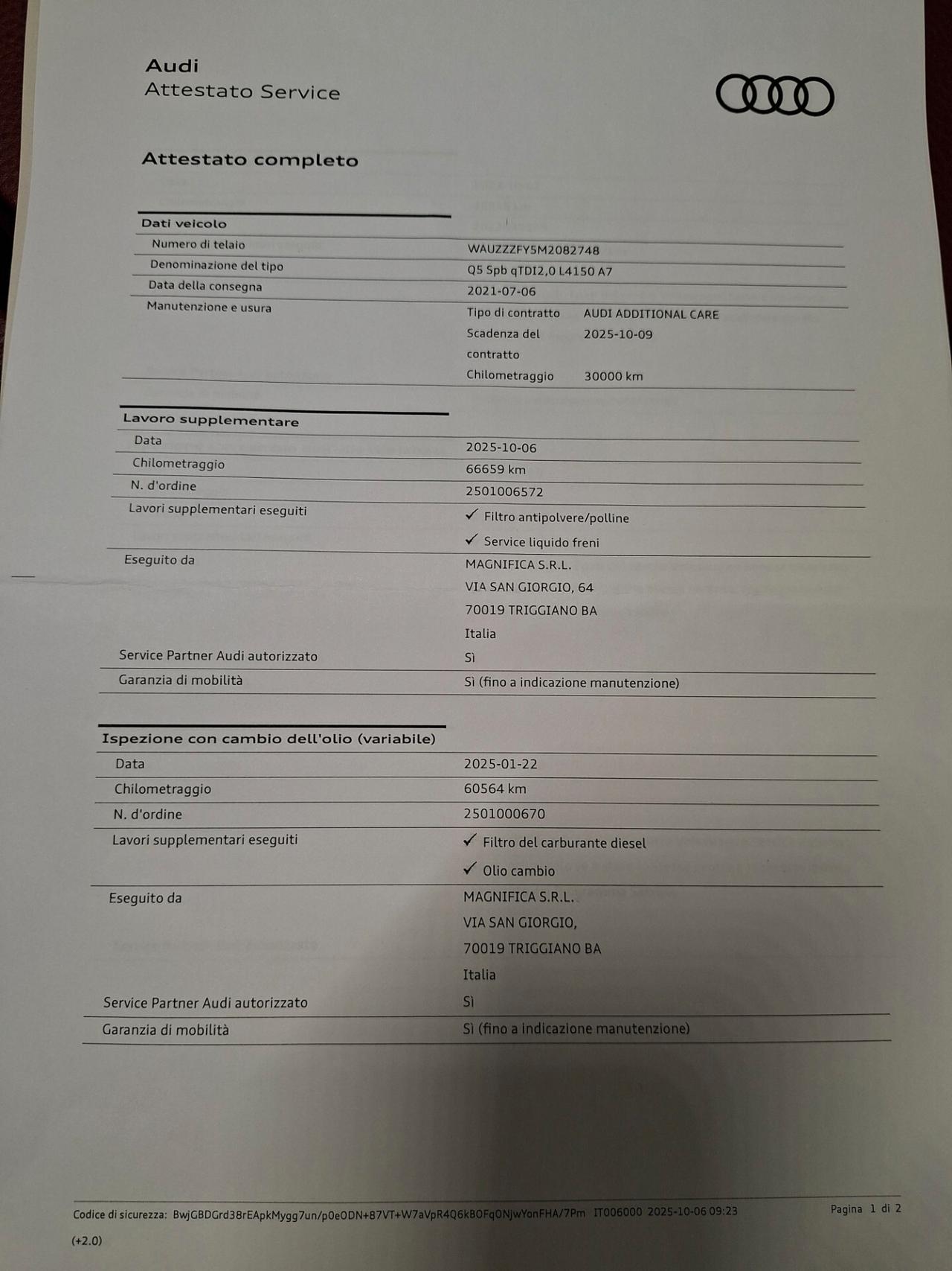 Audi Q5 SPB 40 TDI quattro S tronic line