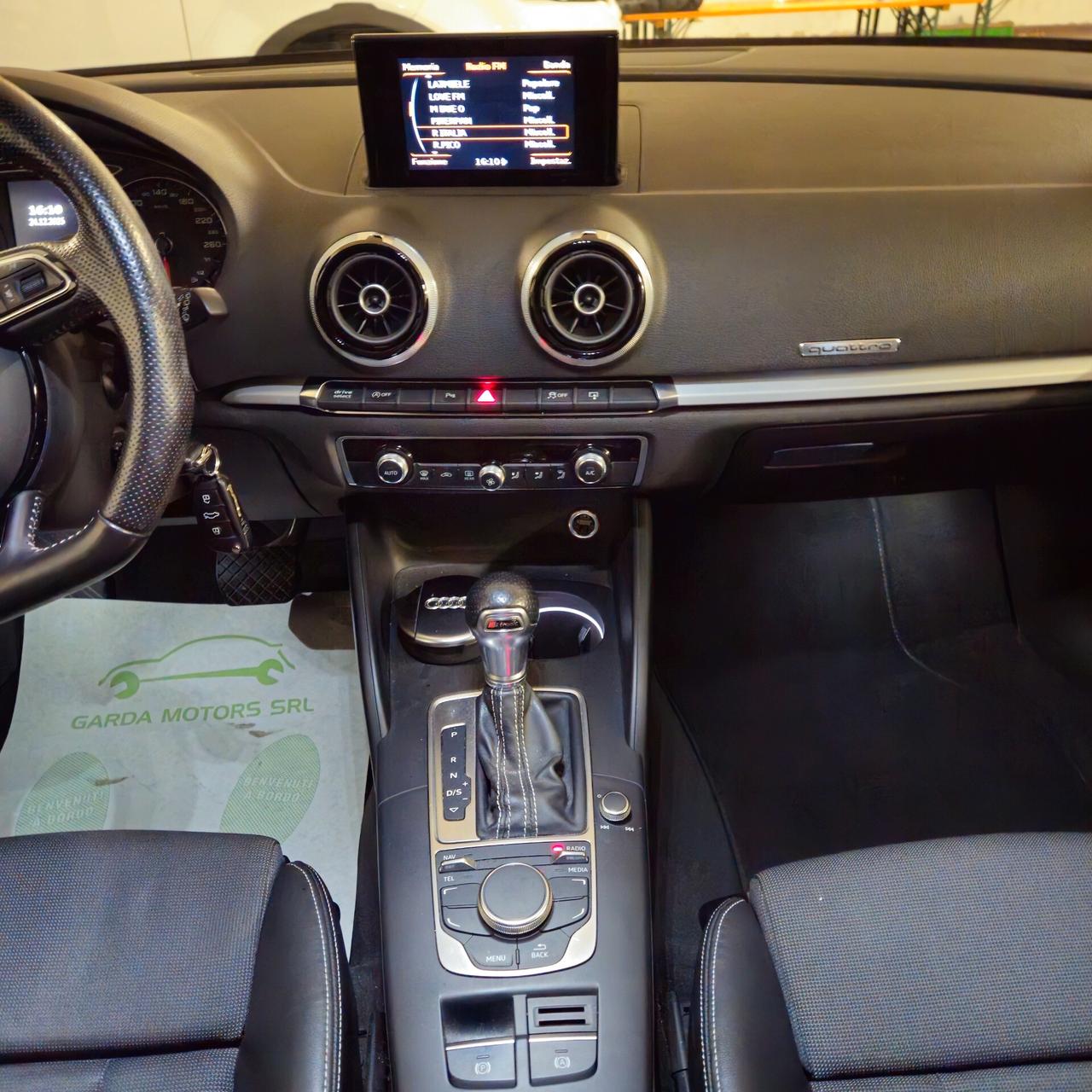 Audi A3 SPB 2.0 TDI 184 CV clean diesel quattro S tronic edition S-LINE