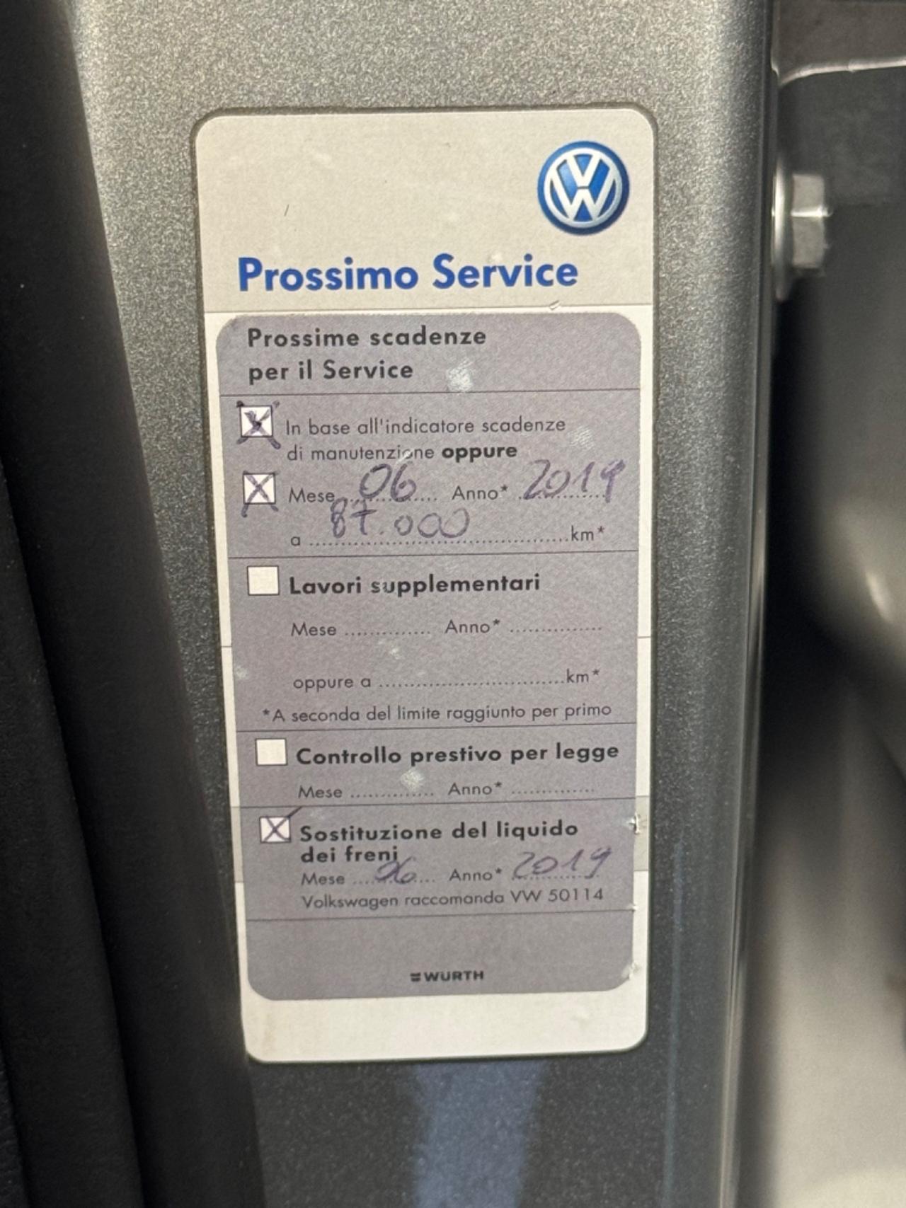 Volkswagen Golf 2.0 TDI 150 Cv DSG Finanziabile