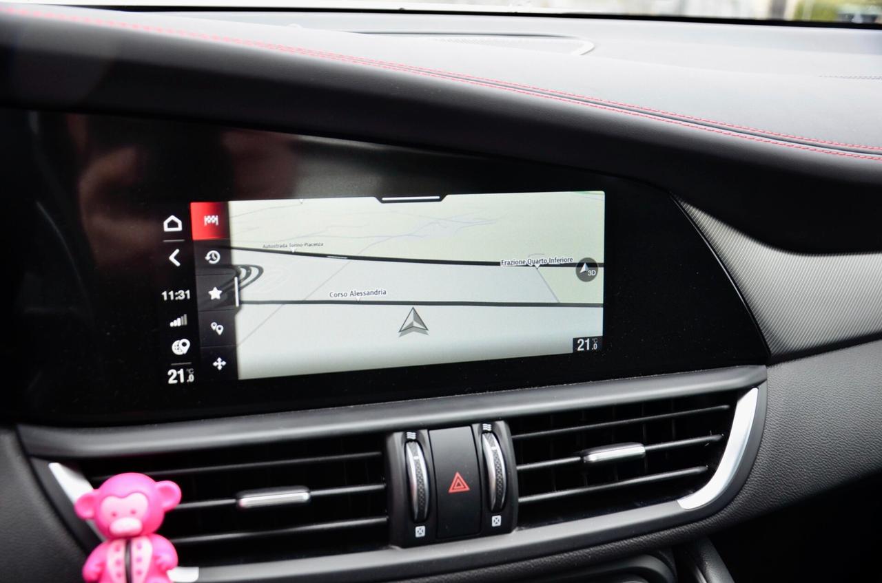 ALFA ROMEO GIULIA 2.2 T TRIBUTO ITALIANO Q4 210cv AUTO, GARANZIA UFF 7/28, SOSPENSIONI, HARMAN & KARDON, MULTIBEAM, PELLE, 19", PERMUTE