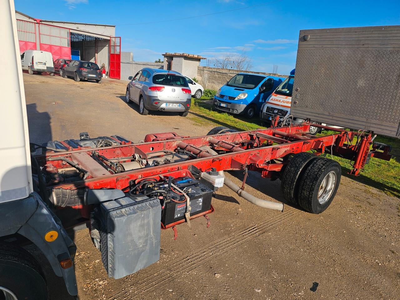 IVECO 75.13 ANNO 2004 TELAIO PII PEDANA