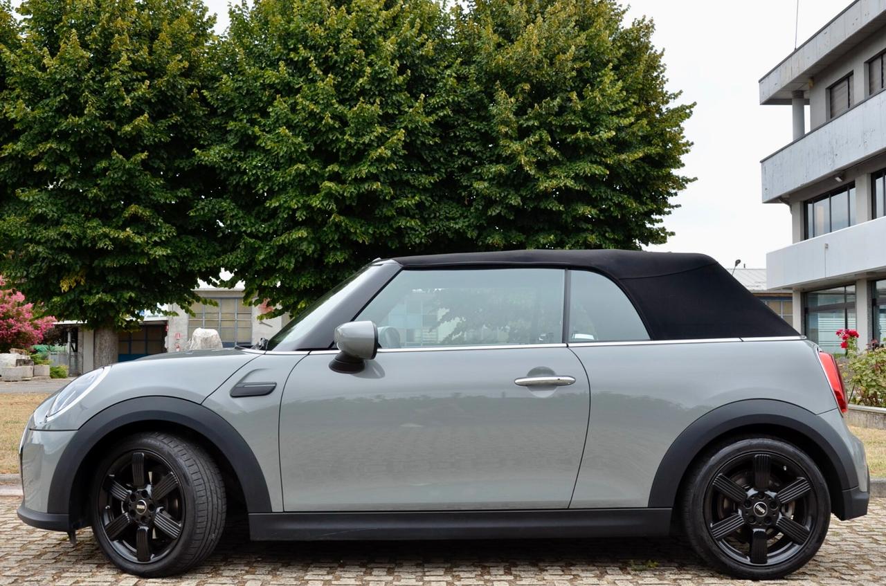 MINI COOPER CABRIO 1.5 136cv AUTO, SERVICE UFF MINI, UFF ITALIANA, UNICOPROP, EURO 6D, NAVI, FARI LED, APPLE, PERMUTE