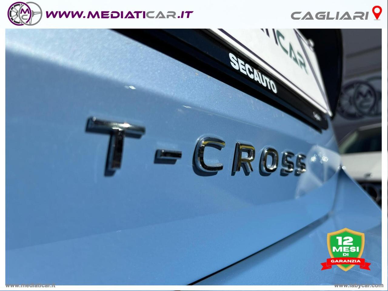 VOLKSWAGEN T-Cross 1.0 TSI 115 CV DSG Edition Plus