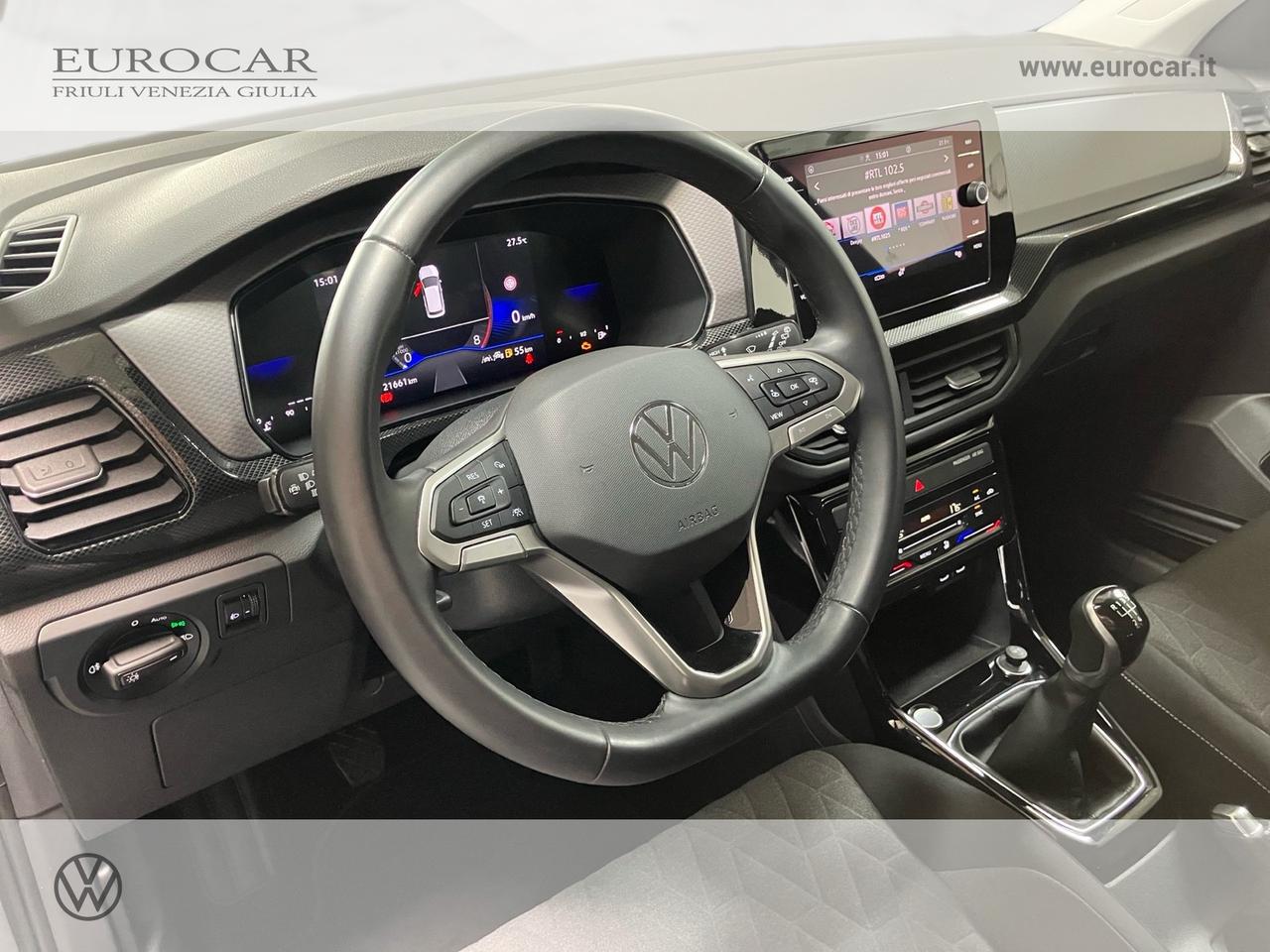 Volkswagen T-Cross 1.0 tsi life 95cv