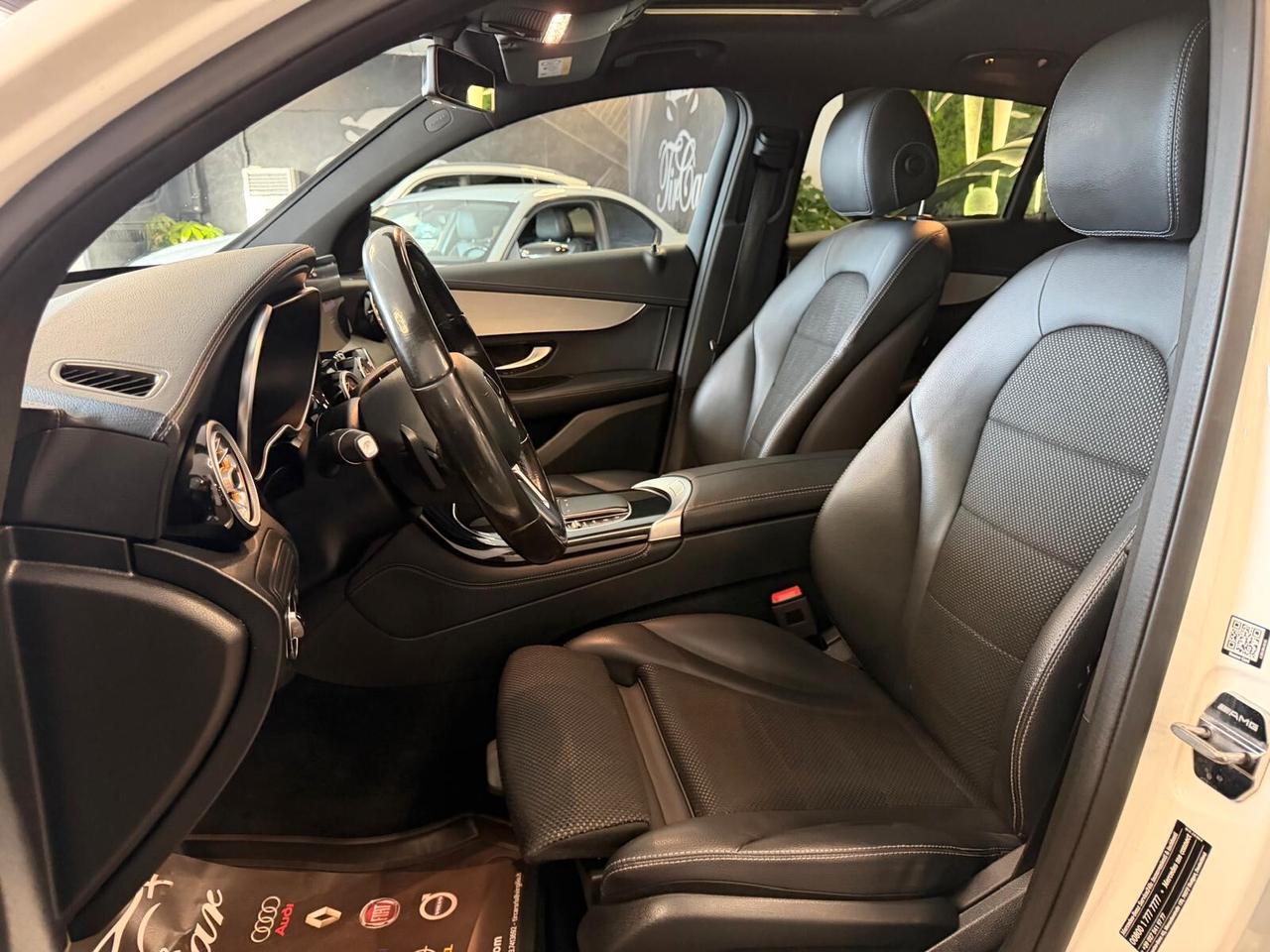 MERCEDES GLC 300D CUOPE' PREMIUM 4MATIC 2.0 245CV TETTO PELLE NAVI ANNO 2021